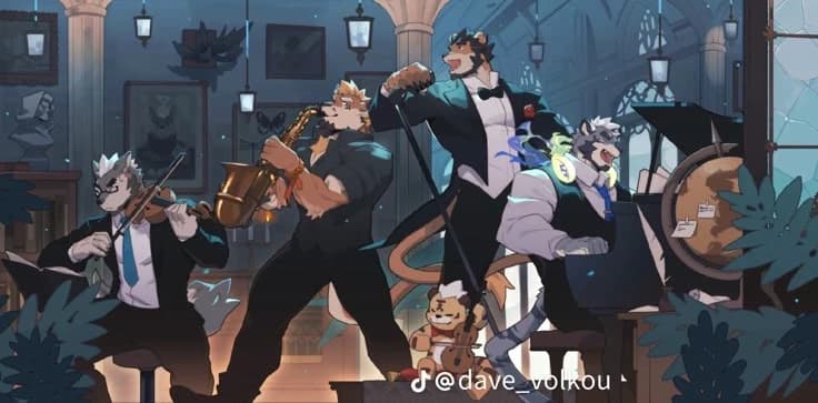 magical furry music thumbnail