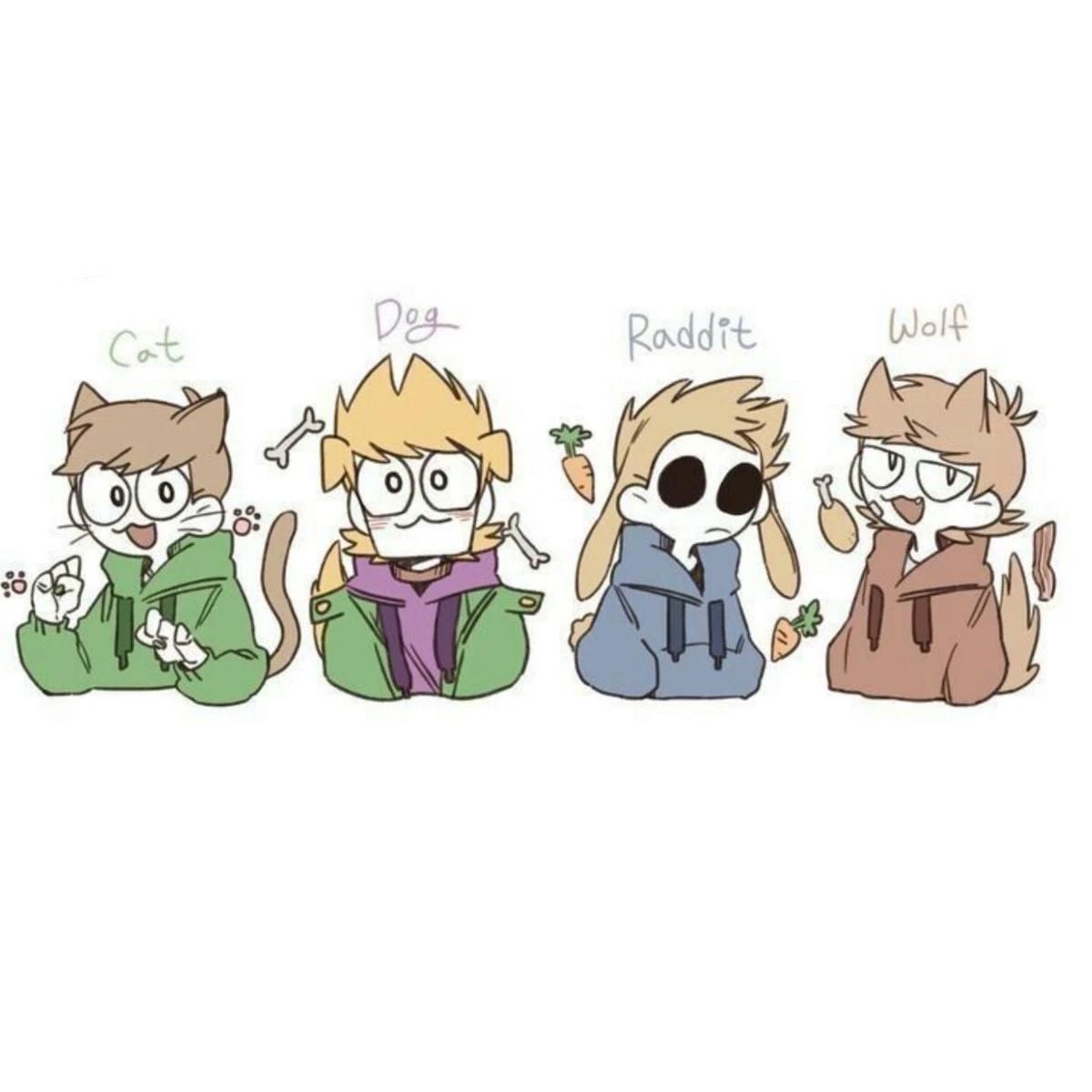 Eddsworld as animals thumbnail