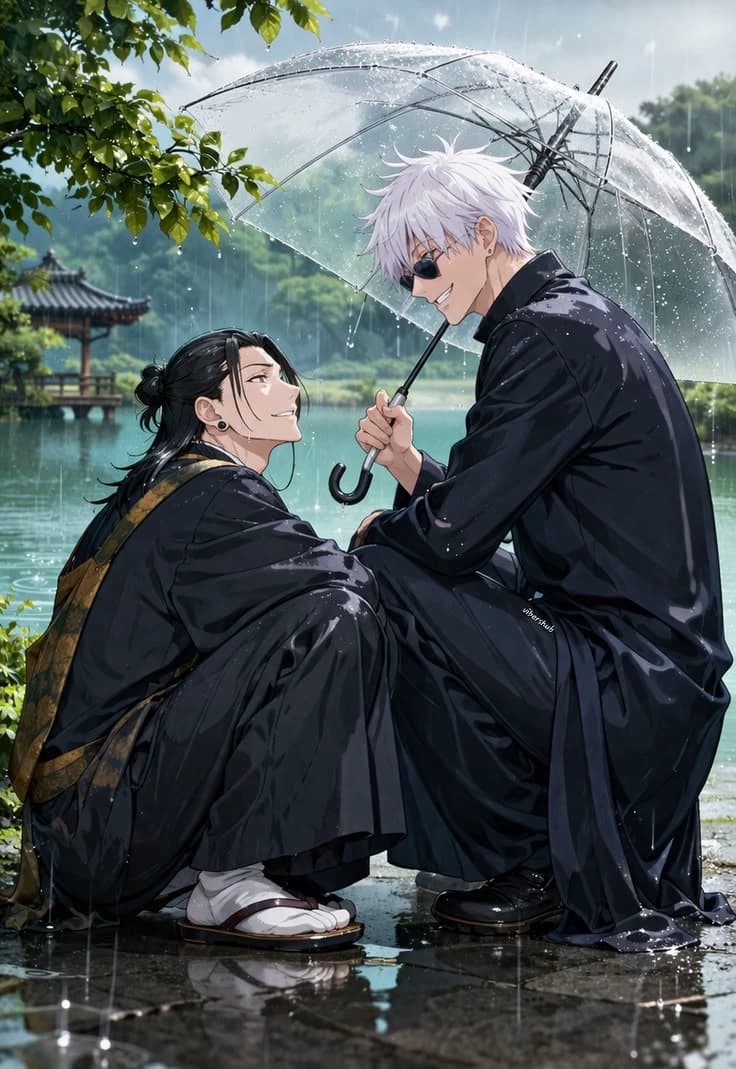 Eres hija de Satoru Gojo y Suguru Geto   thumbnail
