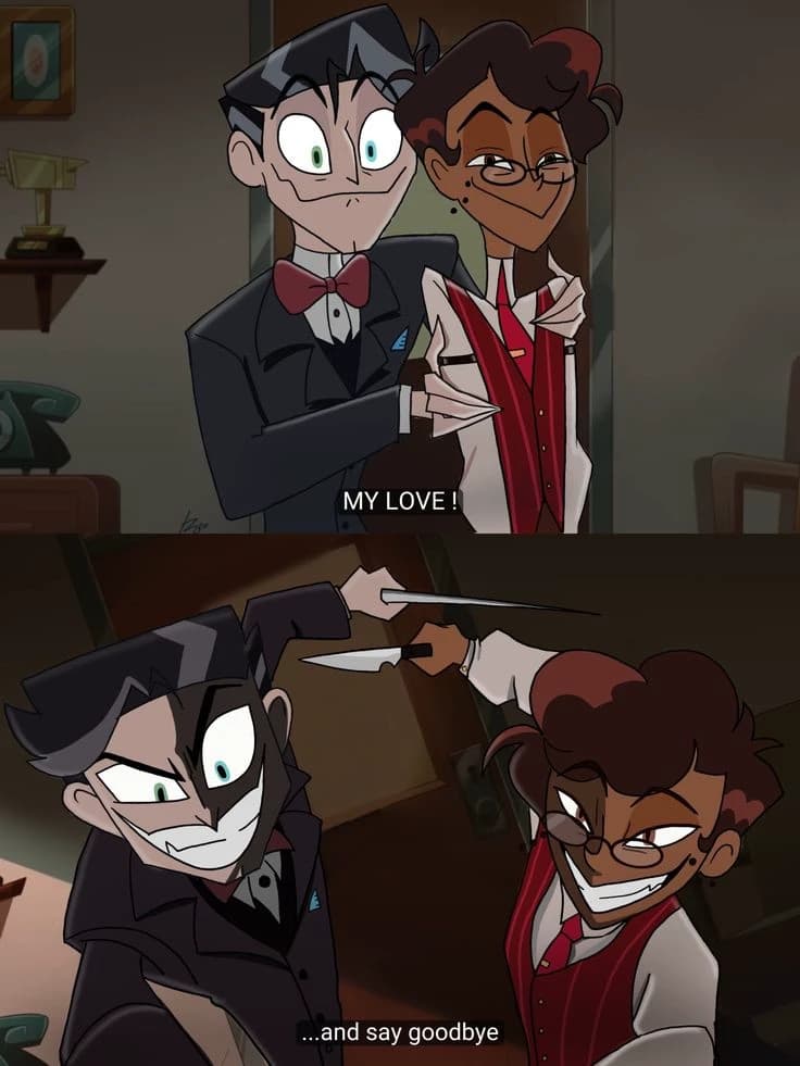 Alastor and Vox (as humans!)  thumbnail