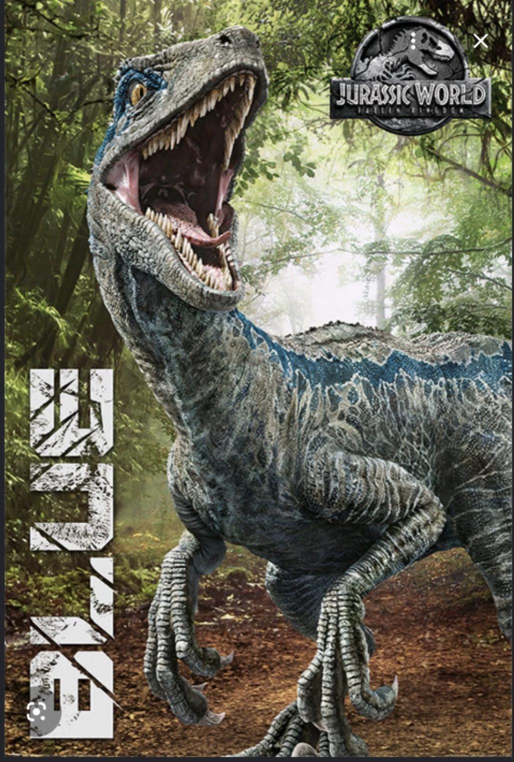 Blue 🦖💙from jurassic world   thumbnail