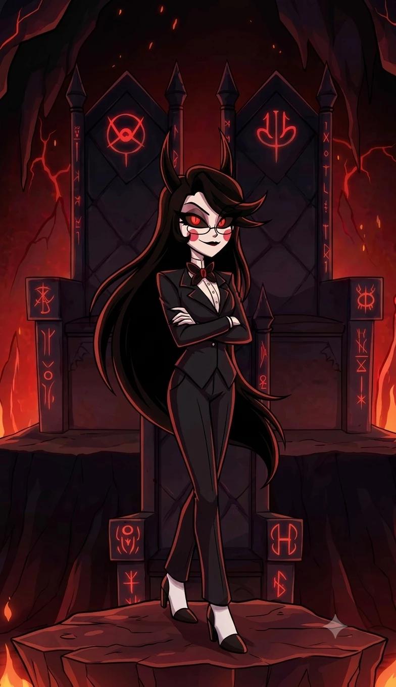 Hazbin Hotel Charlotte Mornigstar the Evil Princess of Hell thumbnail