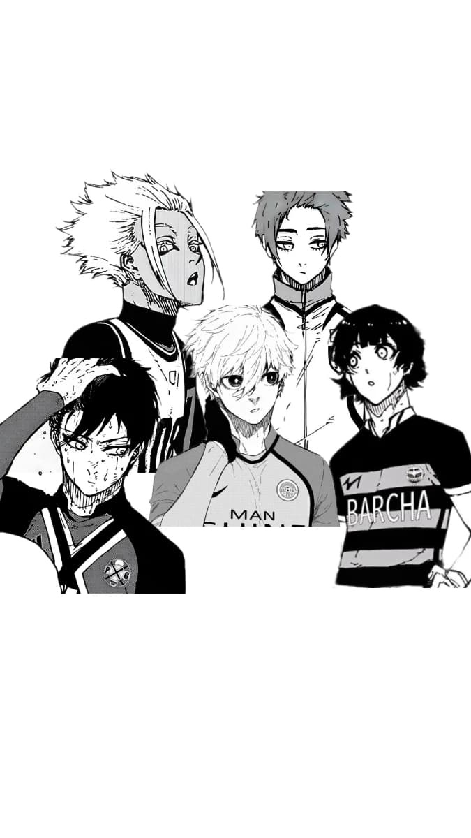 Bachira, Shidou, Sae, Rin y Nagi. thumbnail