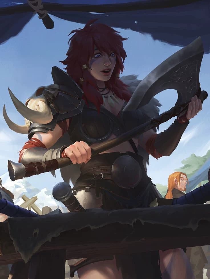 Barbarian woman thumbnail