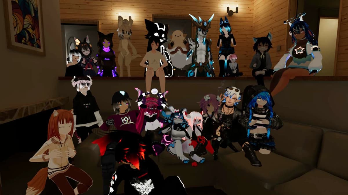 The VRChat Hangout thumbnail