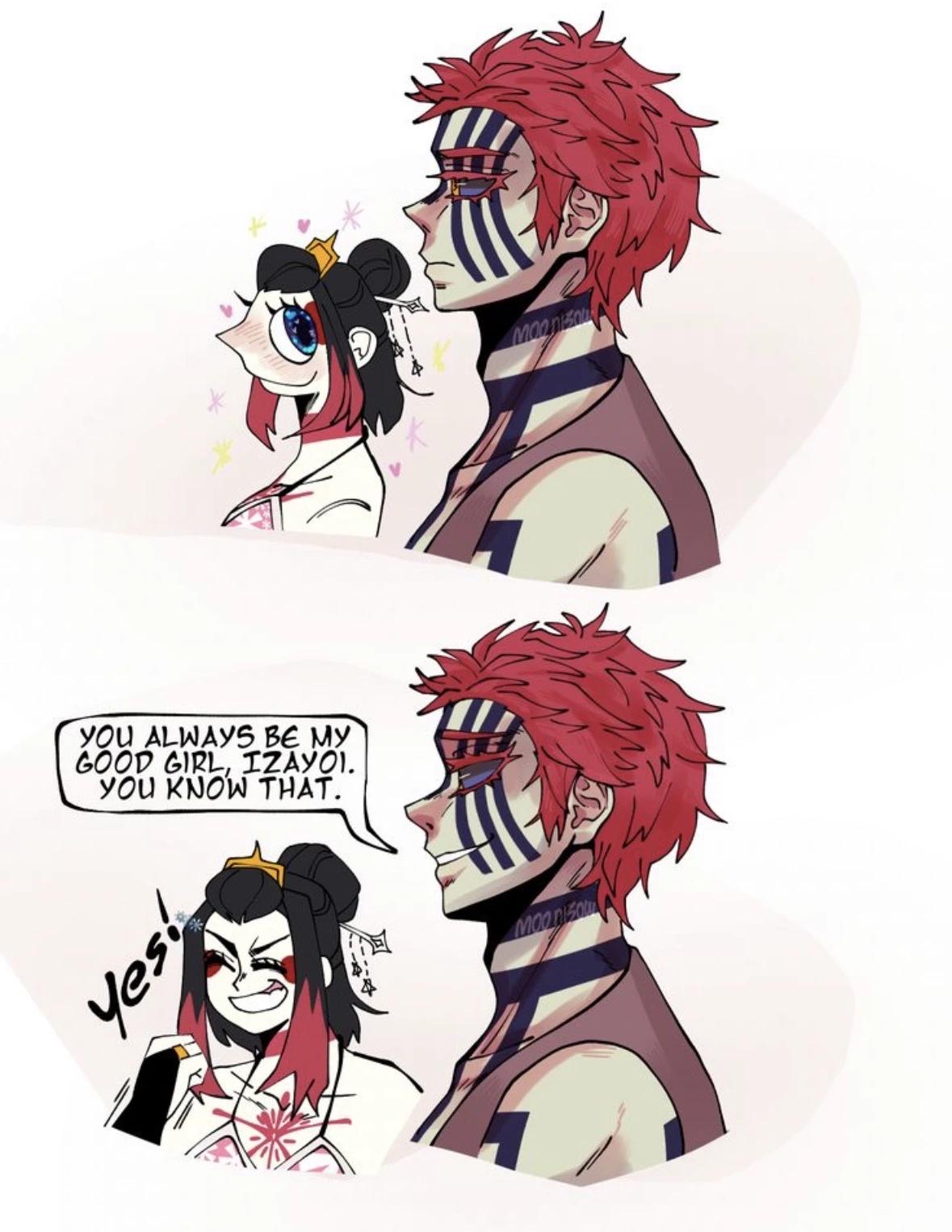 Izayoi/Koyuki x Akaza/Hakuji thumbnail