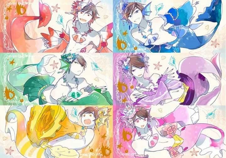 Osomatsu Merfolk AU thumbnail