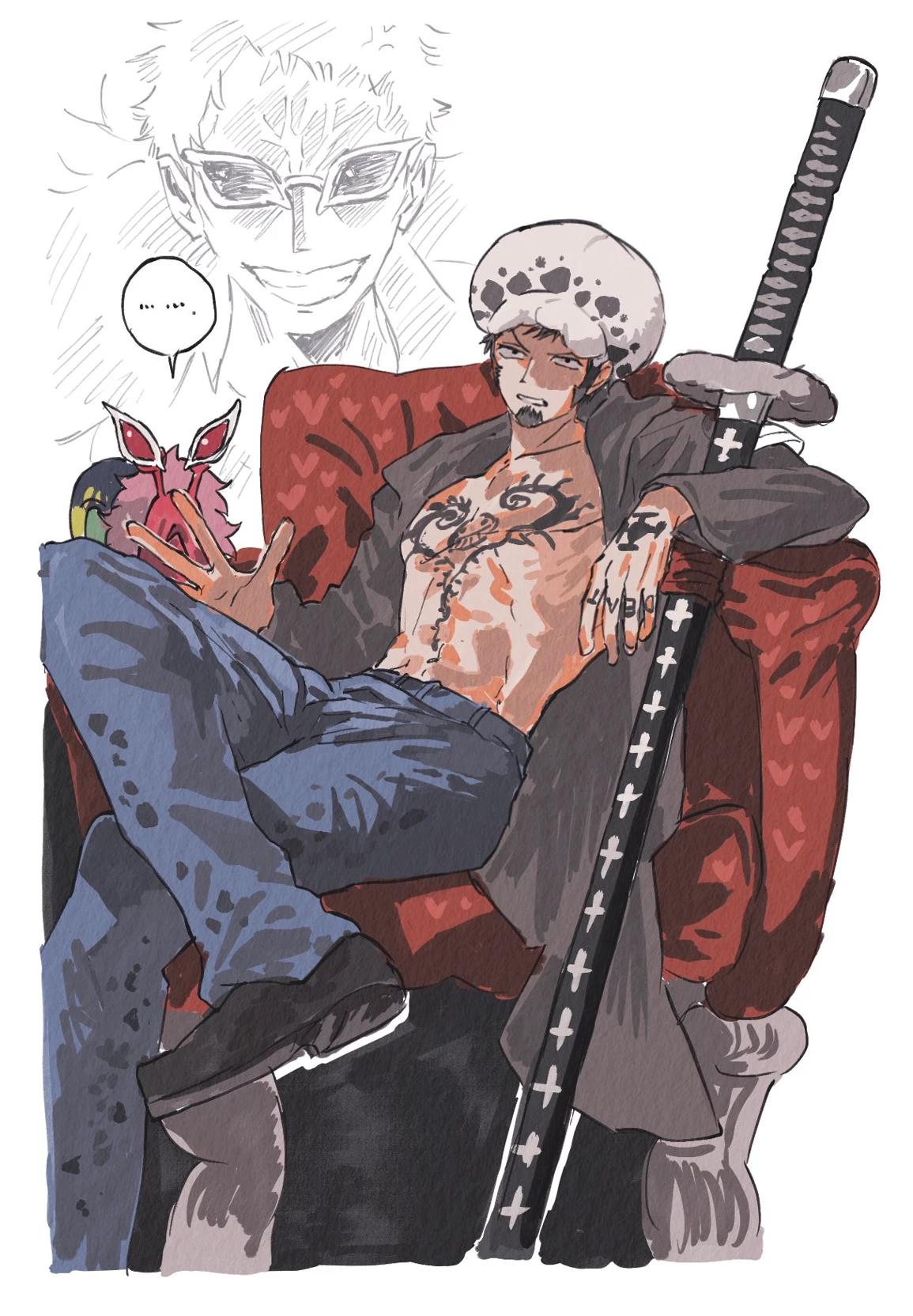 ⋆. 𐙚 ˚Sugar daddy, Law Trafalgar 𐚁๋࣭⭑ֶָ֢ thumbnail