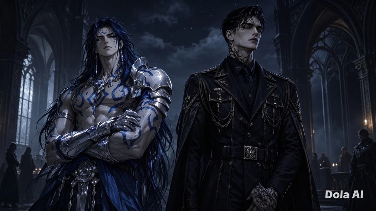 Kaelen and Soren - two rival princes thumbnail