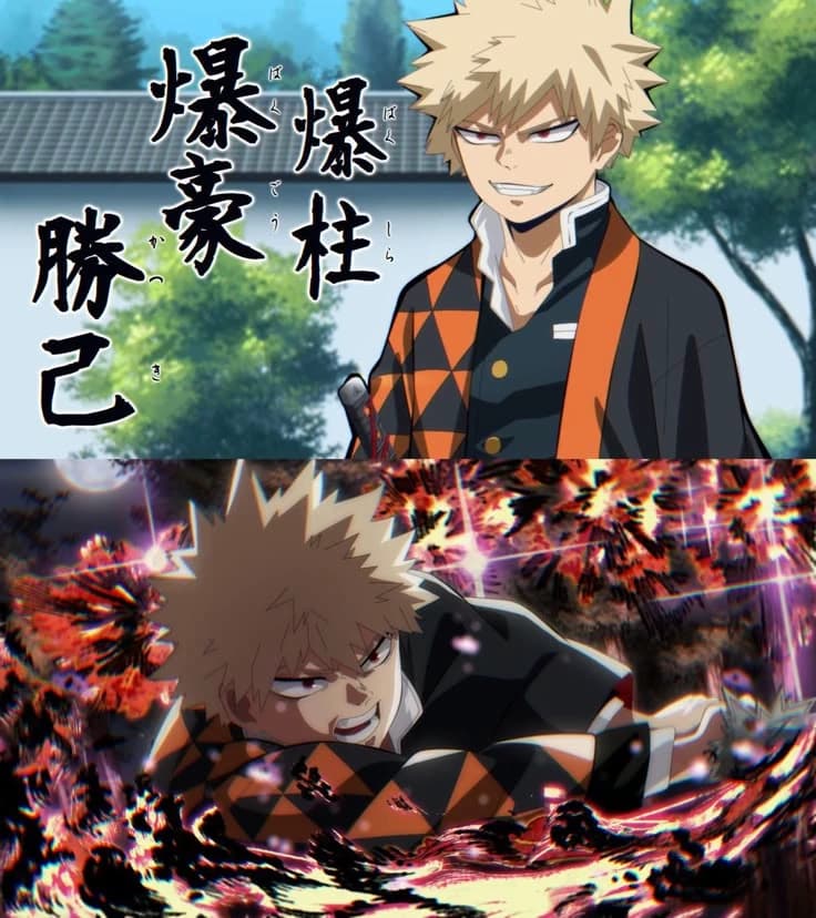 Katsuki bakugou Kny thumbnail