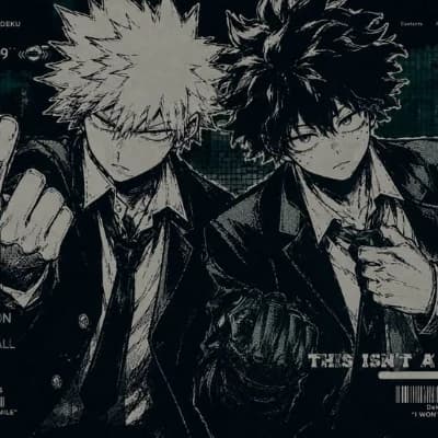 Katsuki Bakugo and Izuku Midoriya thumbnail