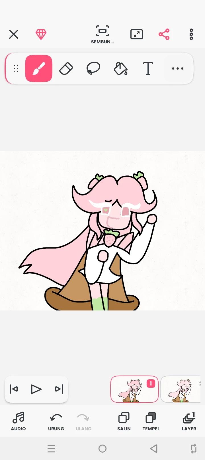 Strawberry jam cookie (Rp or others)  thumbnail