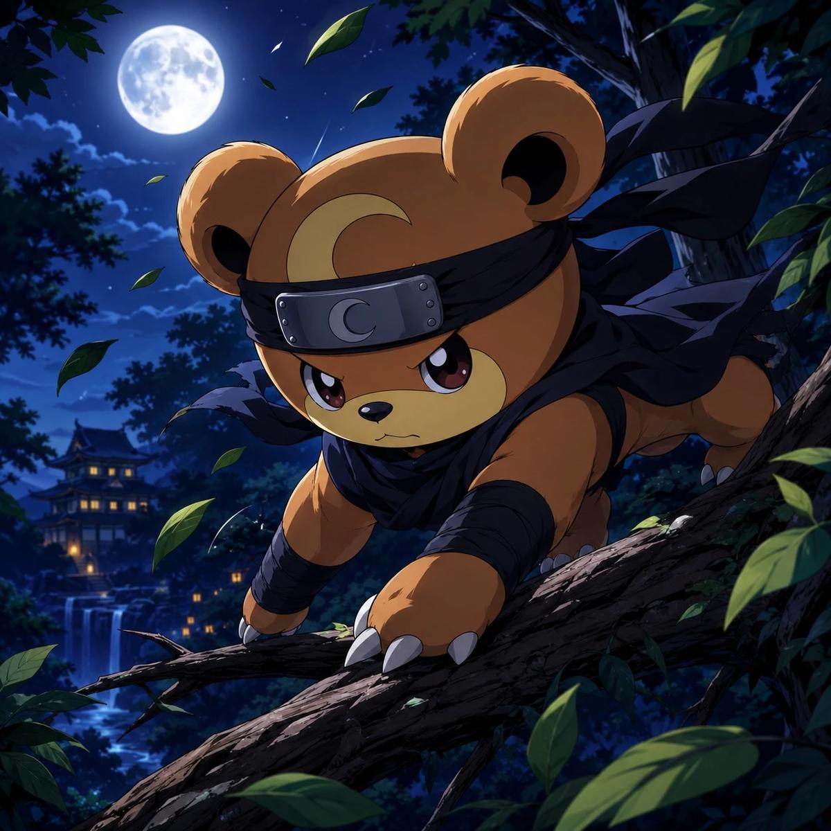 Teddiursa Moon Ninja Bear thumbnail