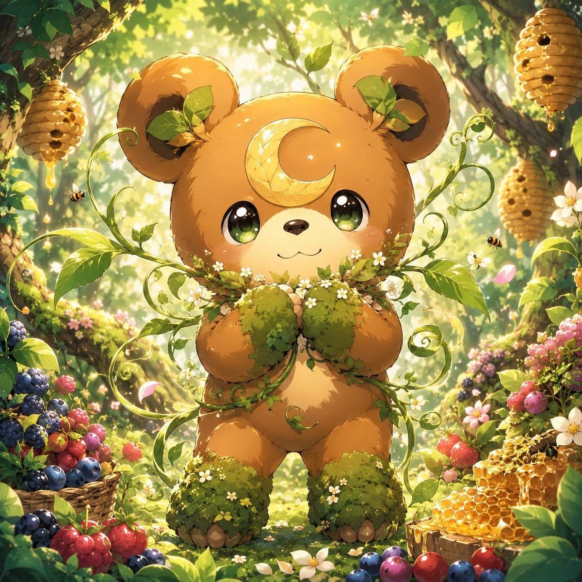 Grass Teddiursa — Wild Honey Sprout thumbnail