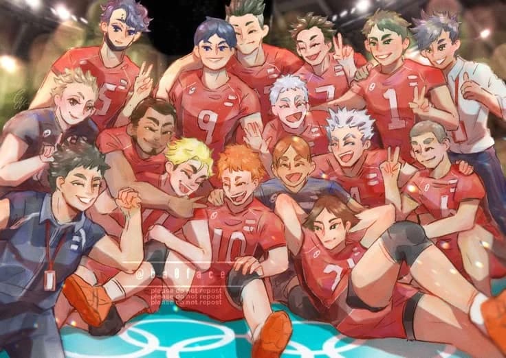 Japan national volleyball team Haikyuu thumbnail