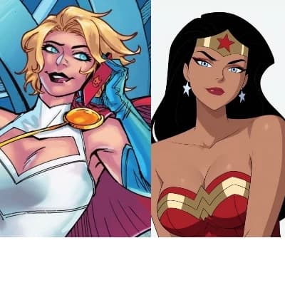 Power Girl and Wonder Woman thumbnail