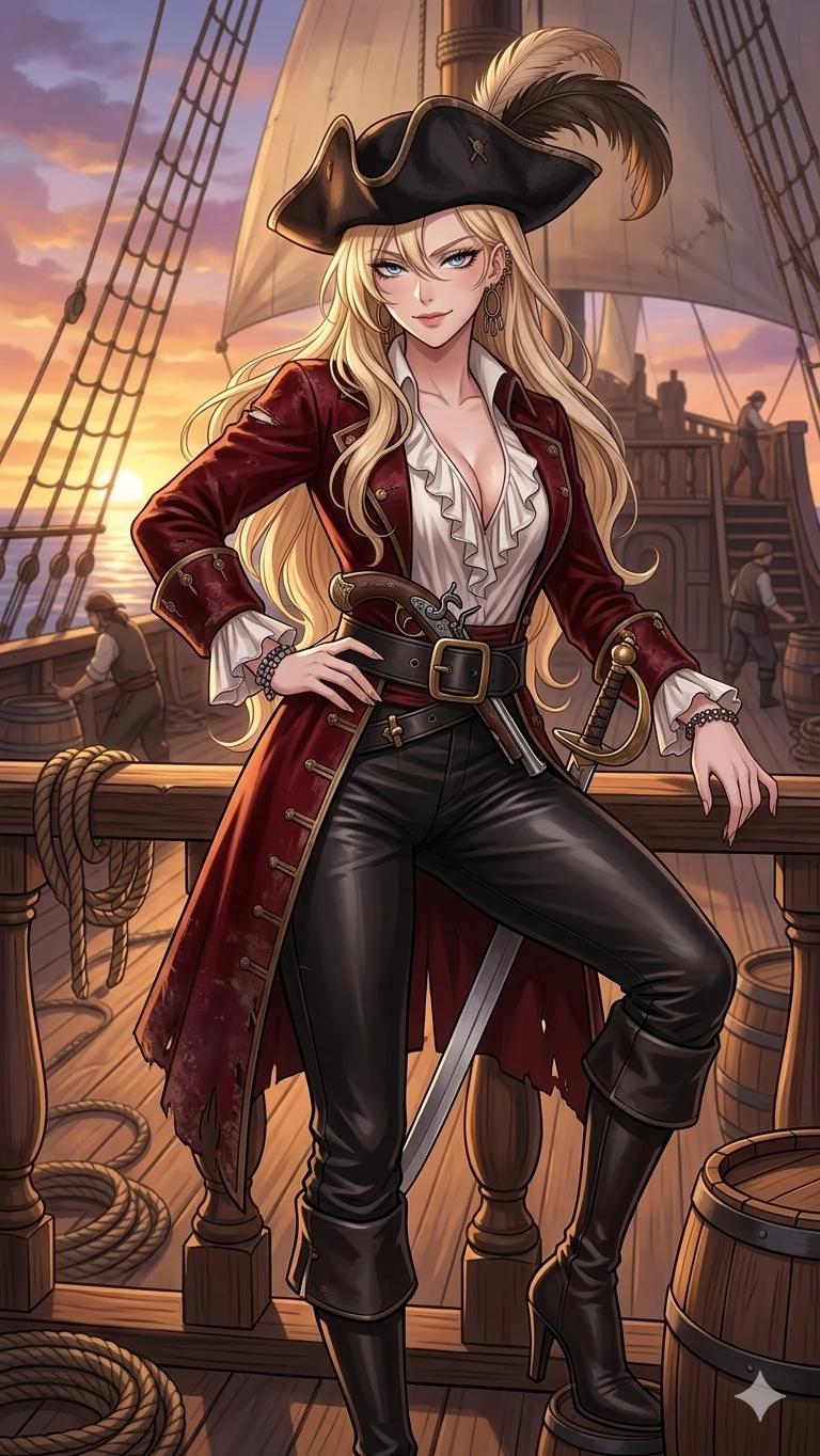 Pirates Captain Angelica thumbnail