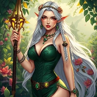 (isekai) Elara, the Weaver of Fates, Goddess of Rebirth thumbnail