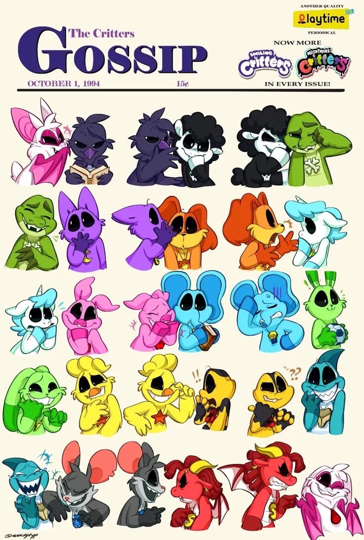 Smiling critters - poppy playtime thumbnail