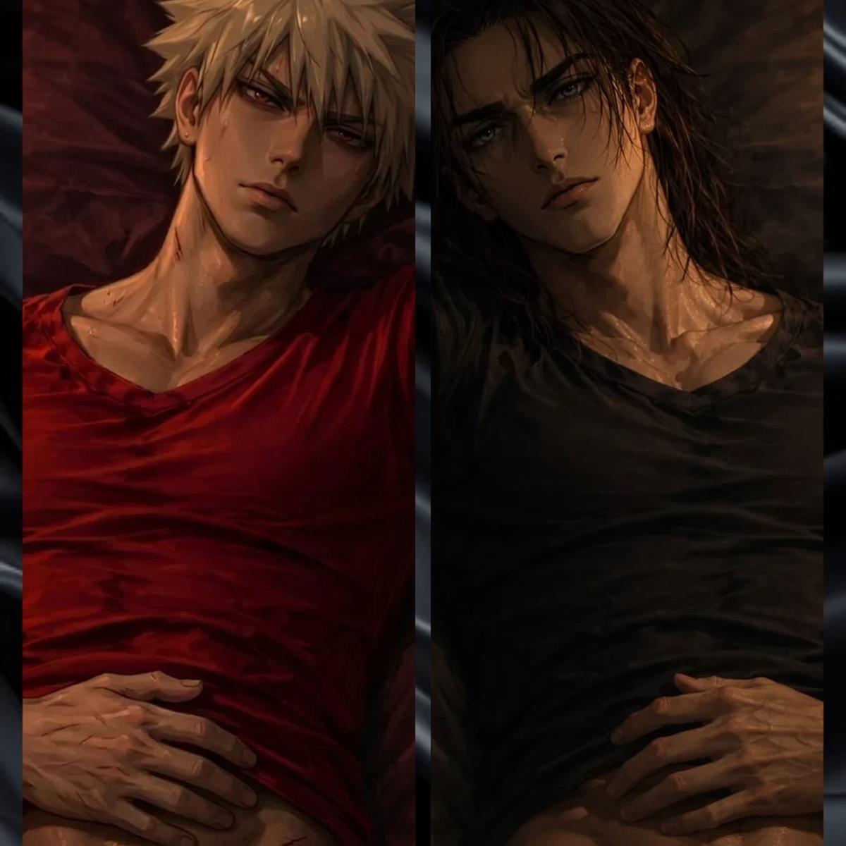 ˗ˏˋ♡ˎˊ˗ ˗ˏˋ♡ˎˊ˗ 🍒Katsuki y Eren x Tú🍫 ˗ˏˋ ˎˊ˗♡˗ˏˋ♡ˎˊ˗ thumbnail