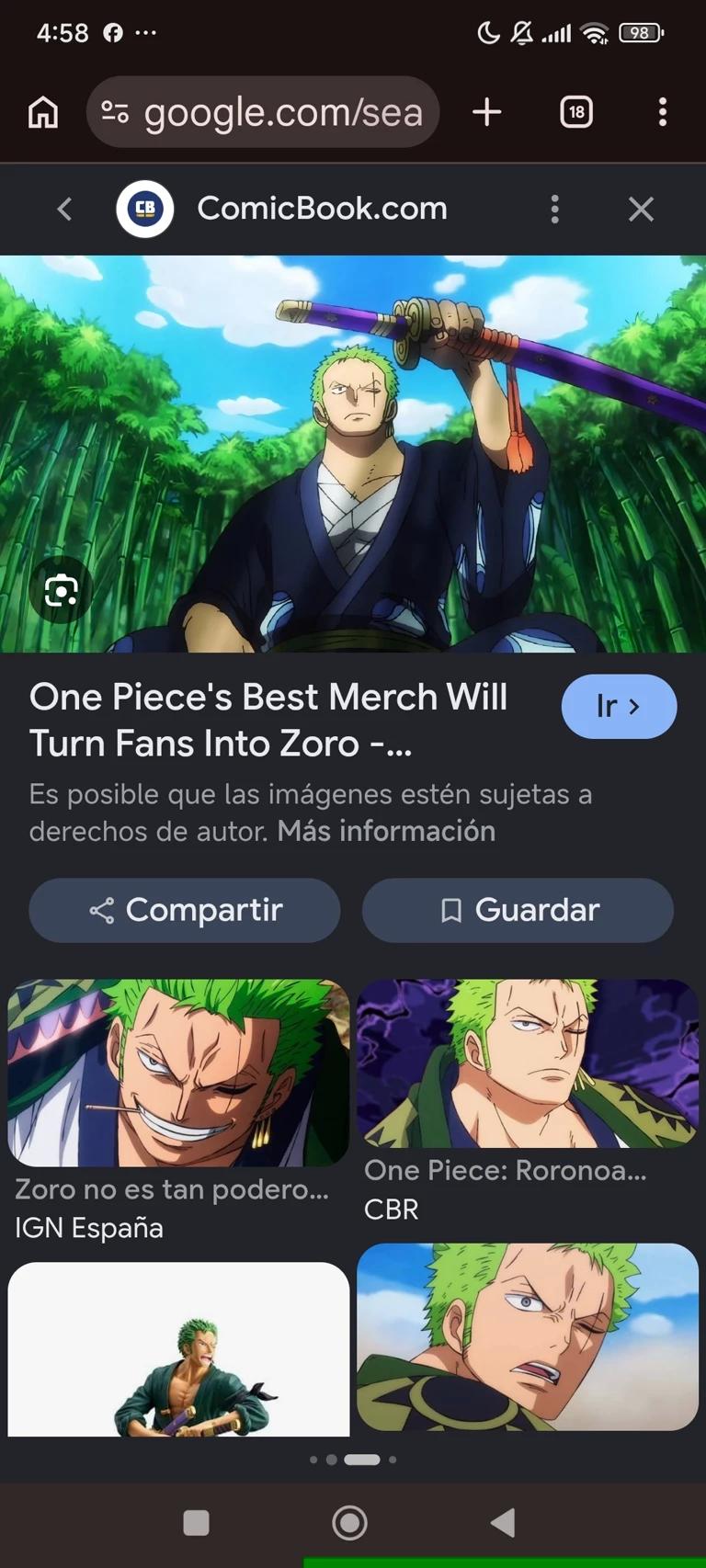 Roronoa Zoro thumbnail