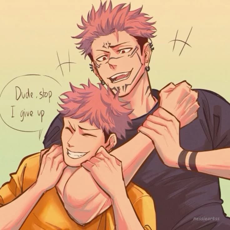 Yuji and sukuna thumbnail