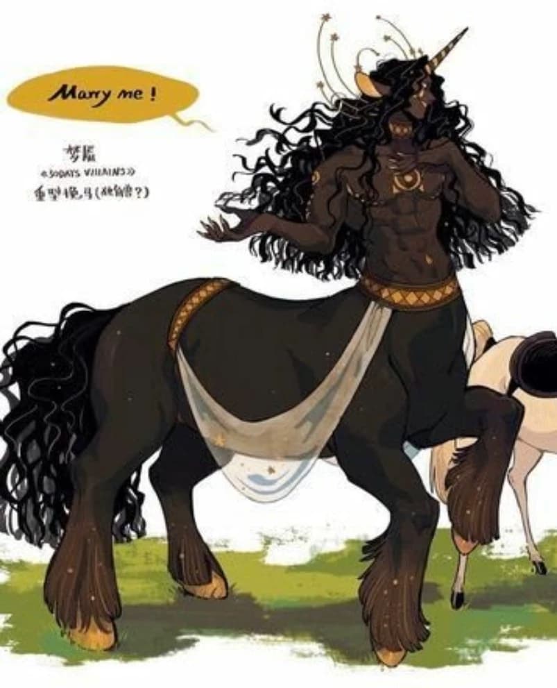Angus || The strong centaur who won't stop flirting with you  thumbnail