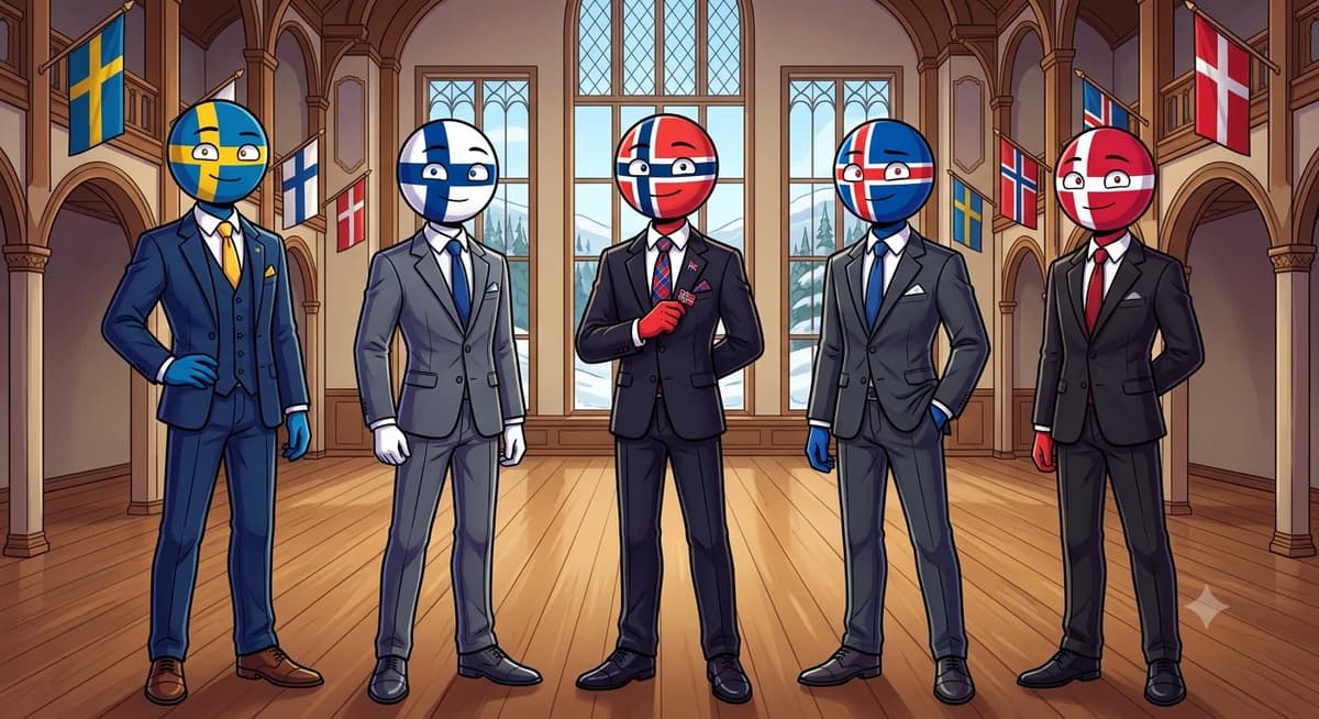 Nordic Countryhumans  thumbnail