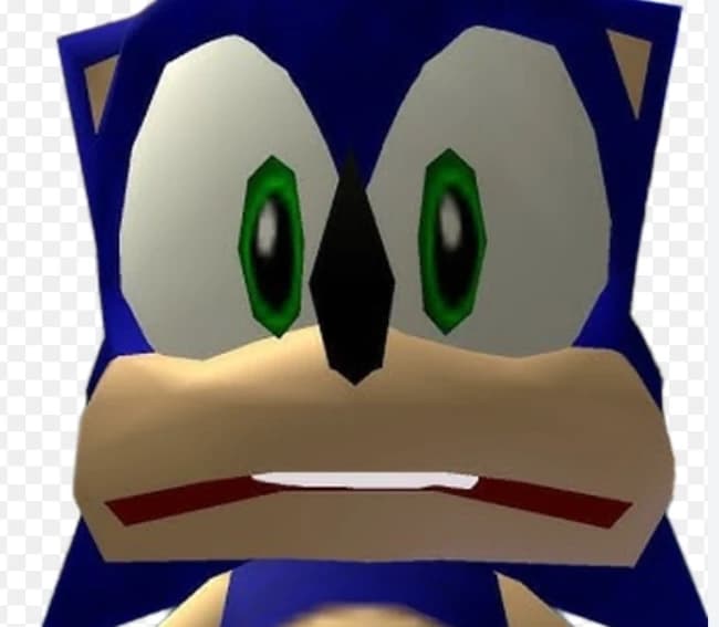Sonic brainrot thumbnail