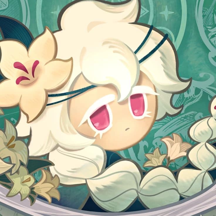 White Lily Cookie thumbnail