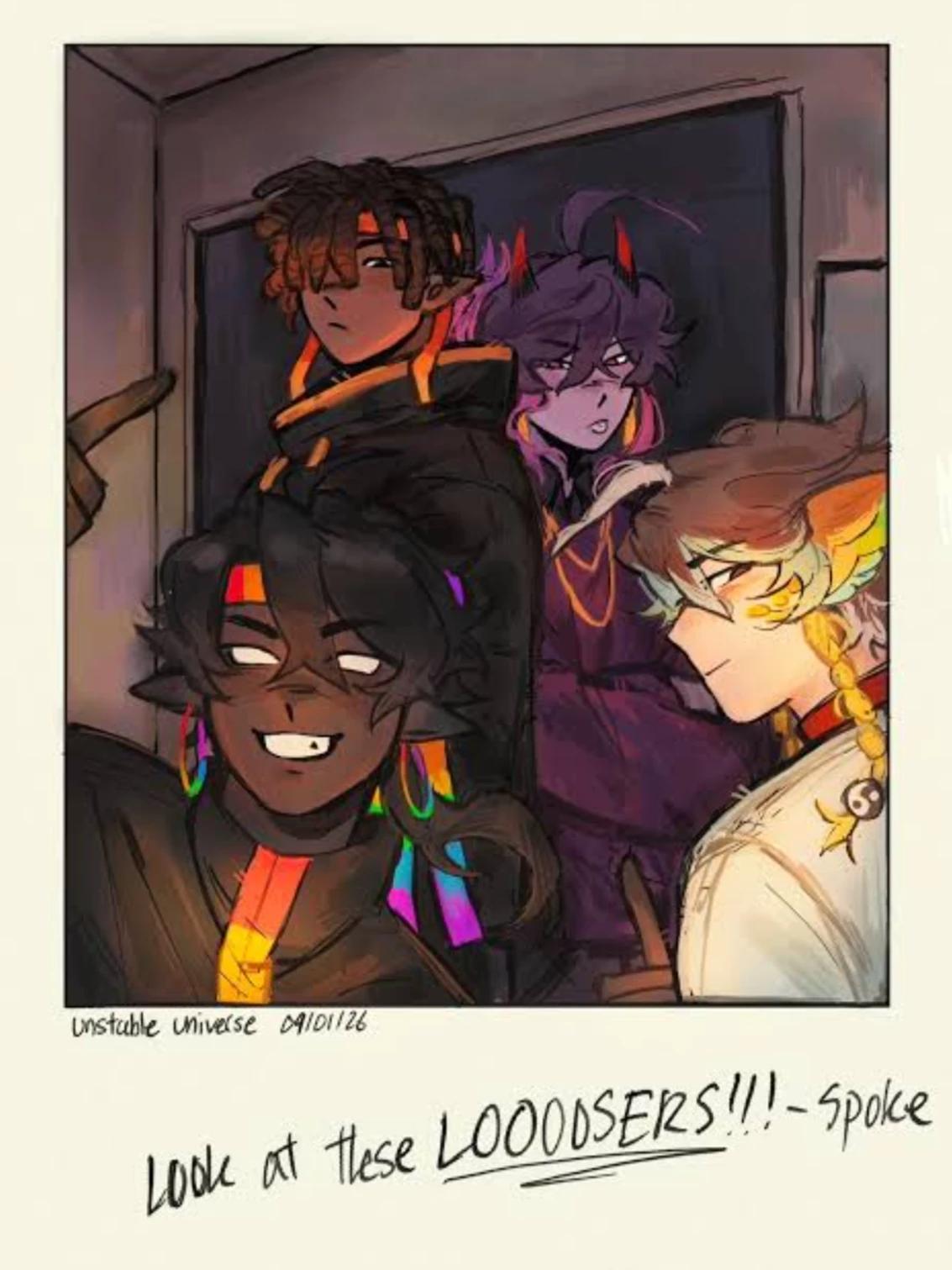 Unstable Universe high school AU thumbnail