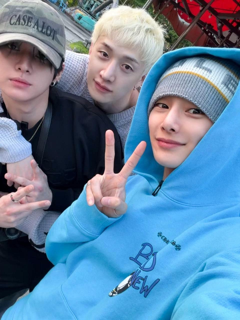 Jeongin, Lee know y Bang chan  thumbnail