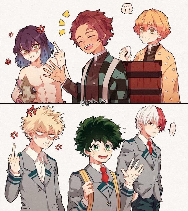 MHA x KNY x JJK thumbnail
