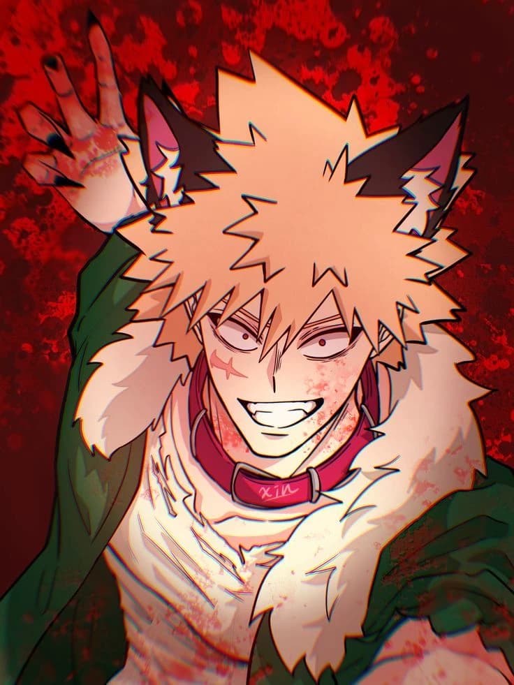 Katsuki Bakugo - leader of the Wolf Clan thumbnail