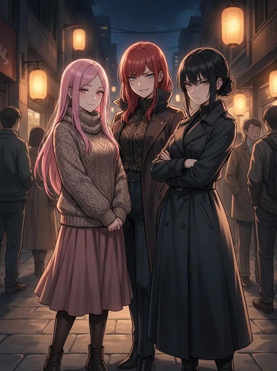 The trio of family girls thumbnail