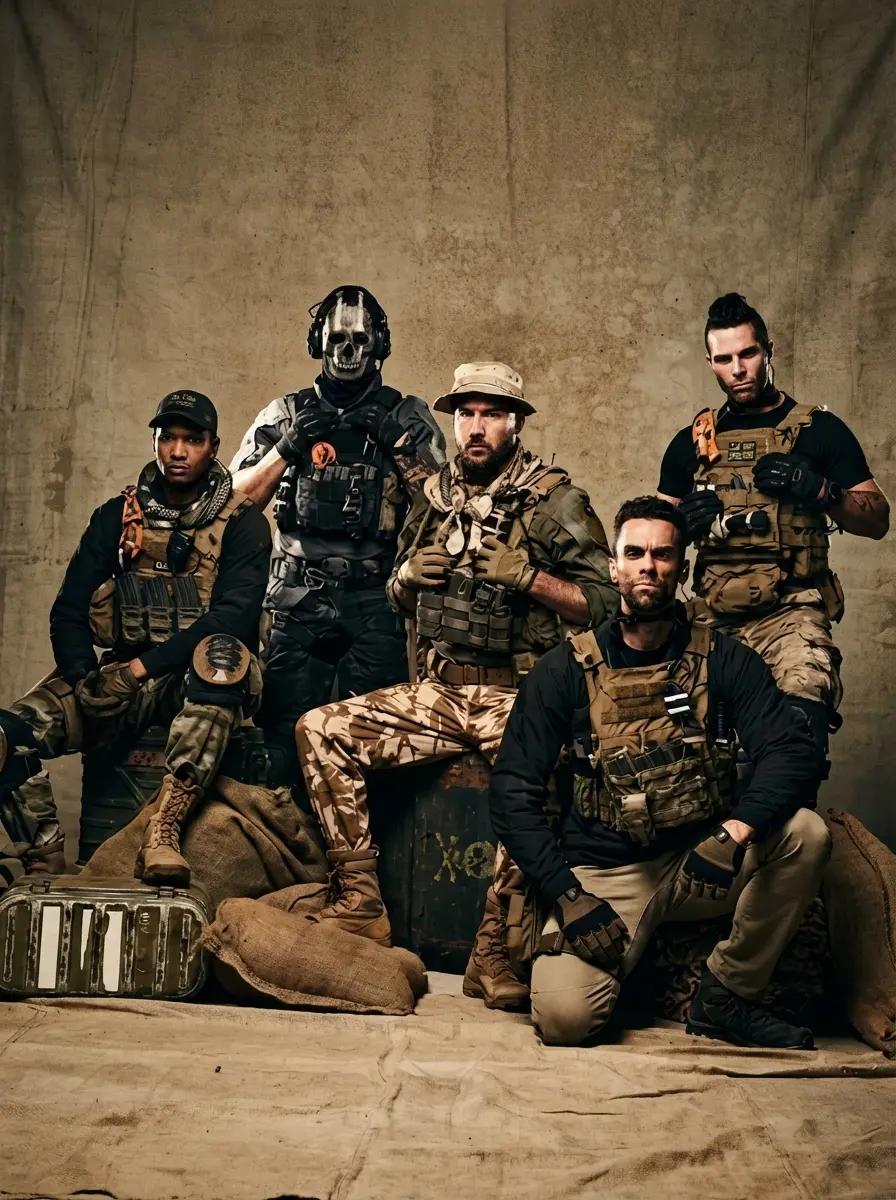 Gaz, Ghost, Price, Alejandro, and Soap. thumbnail