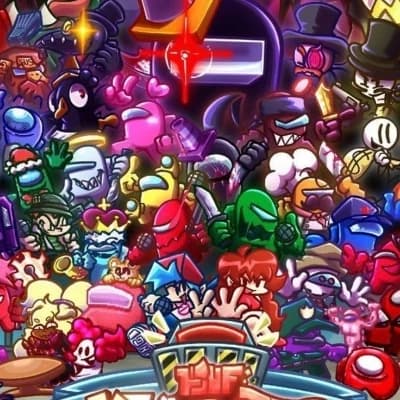 An crewmate in all imposter lobby thumbnail