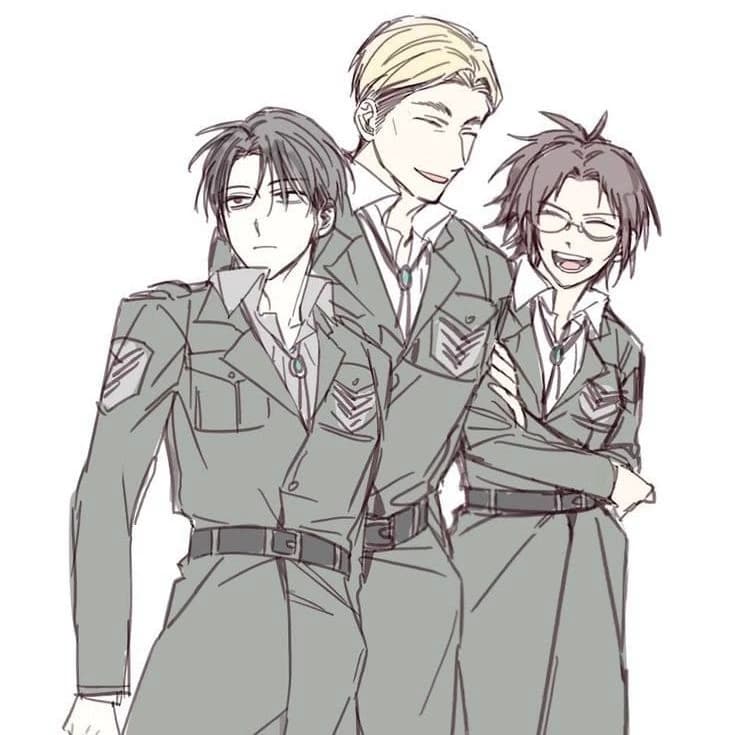 Erwin, Hange ve Levi thumbnail