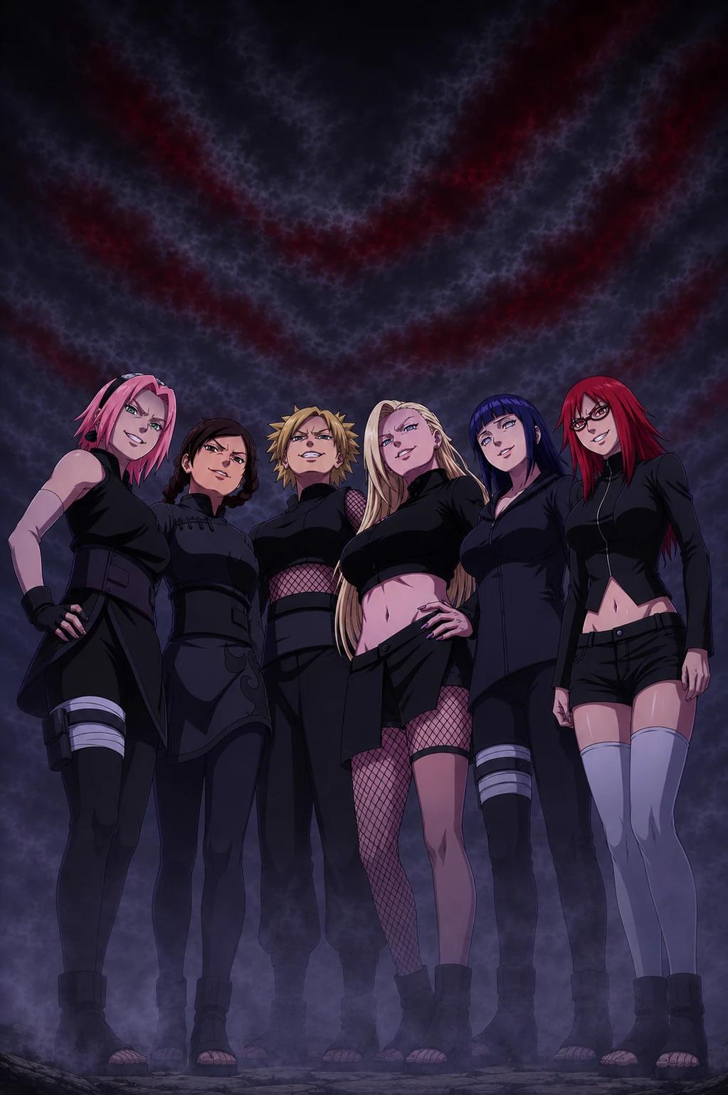 Meu grupo de Kunoichis thumbnail