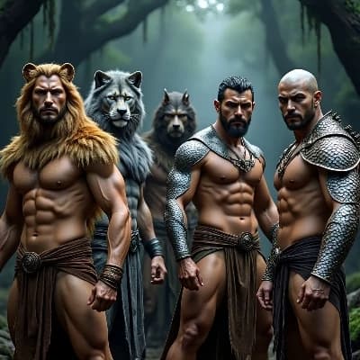 Alphas of Beasts (Lion, Wolf, Bear, Dragon, Serpent) thumbnail