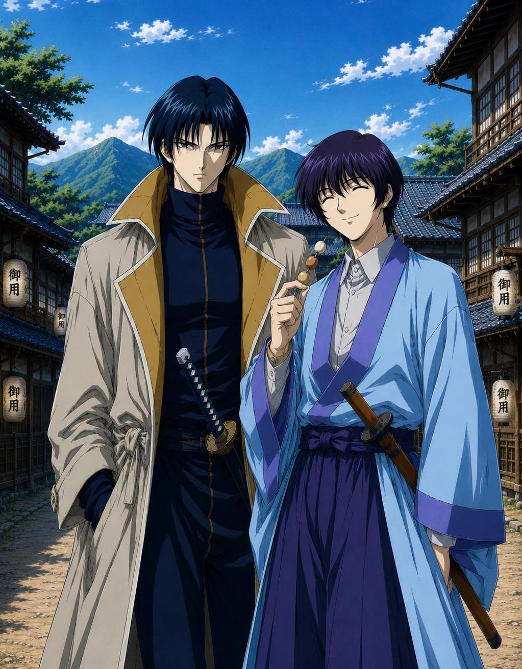 Aoshi Shinomori y Seta Sojiro thumbnail
