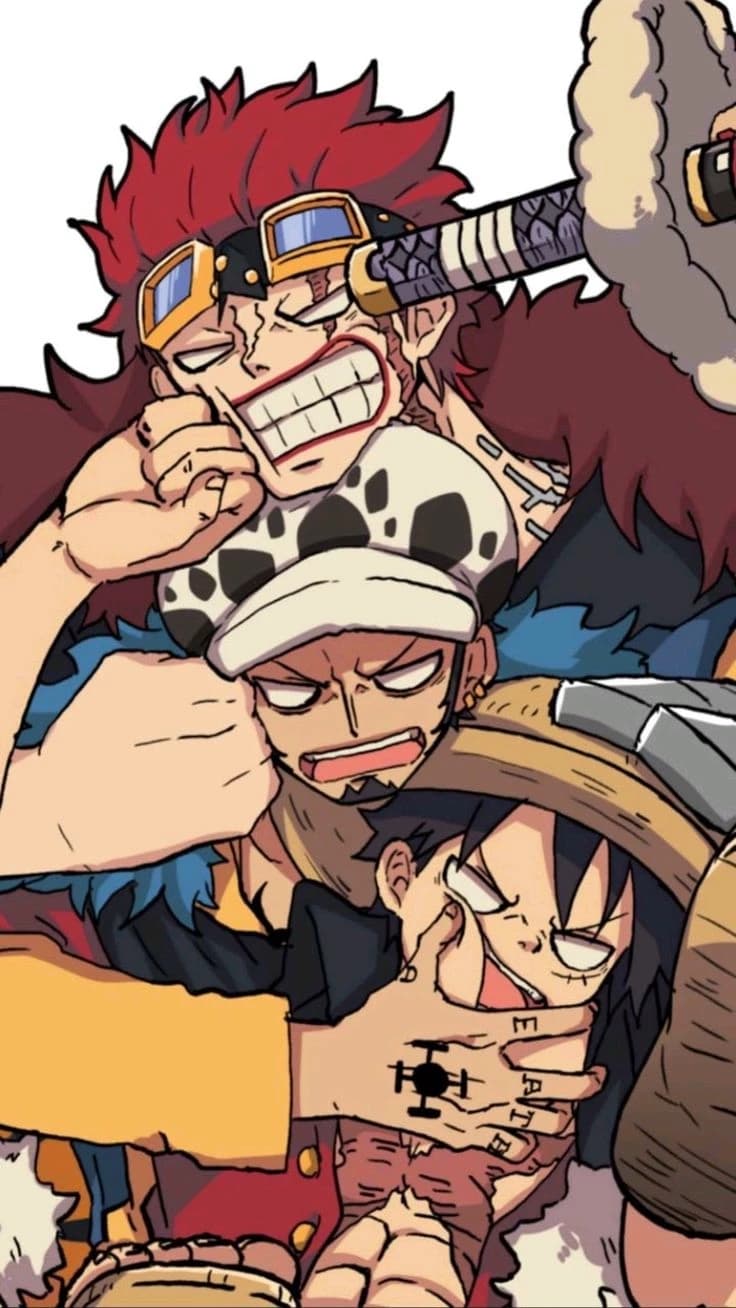 Luffy law kidd and luffy's big sister  thumbnail