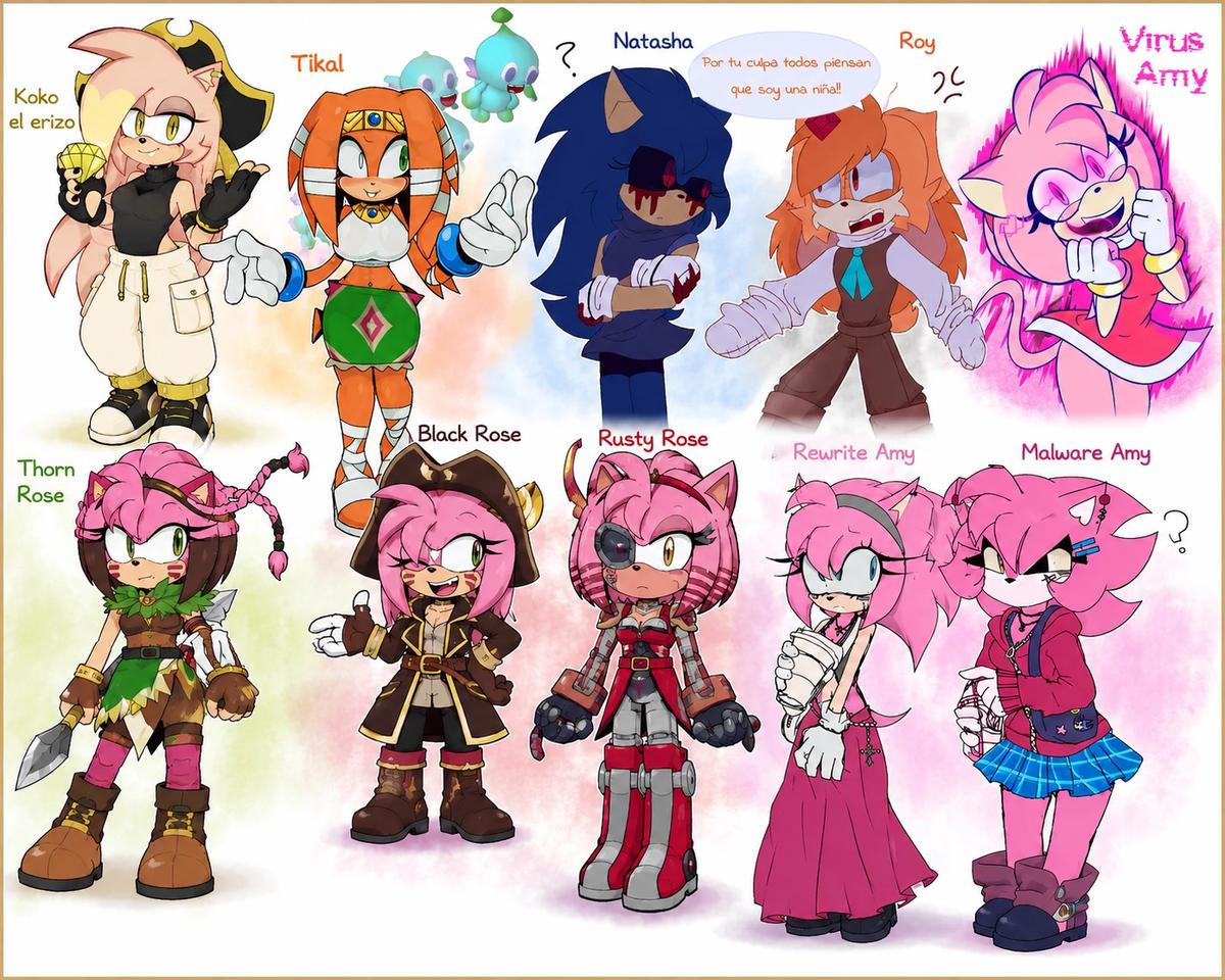 My female characters that I like (even if they're made up by fans) thumbnail