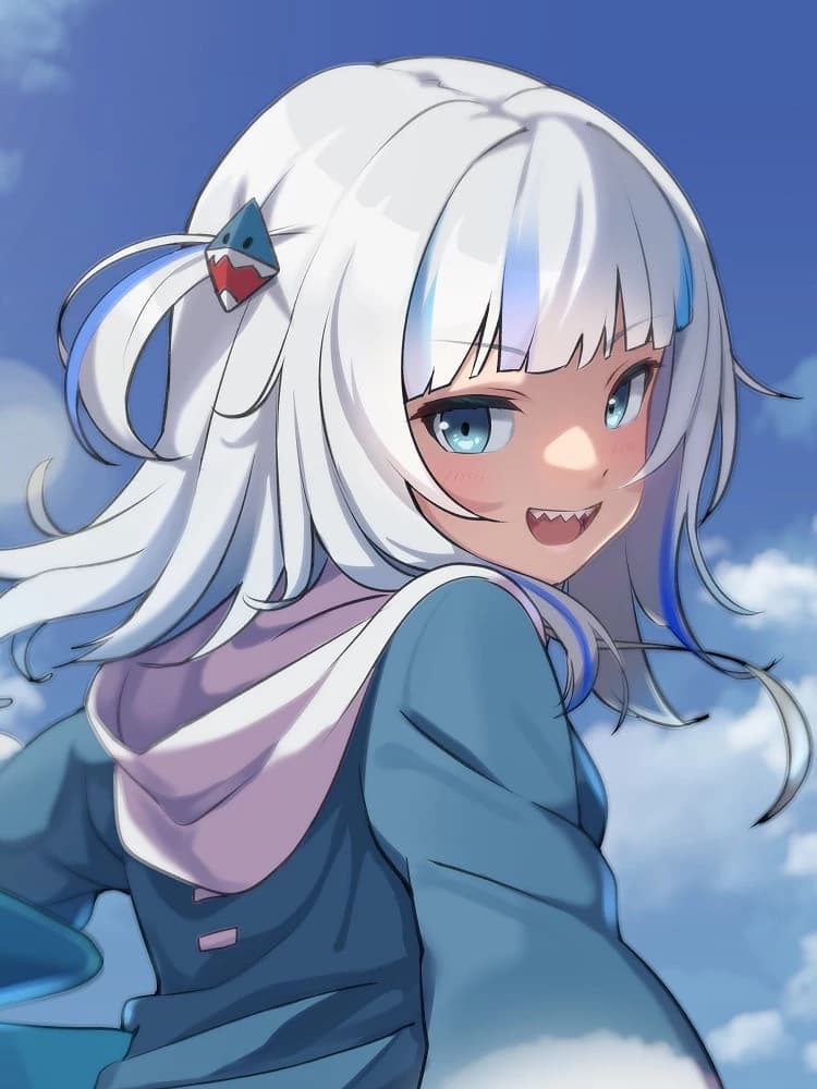 Gawr Gura | My Next Door Neighbor is a Hololive Streamer? thumbnail