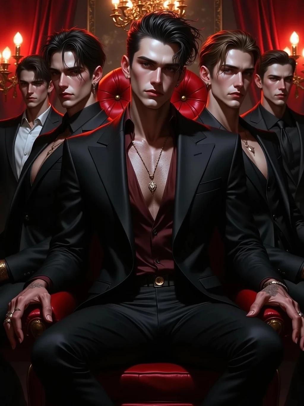 Dark Desires || The Five Kings of Masquerade-Club thumbnail