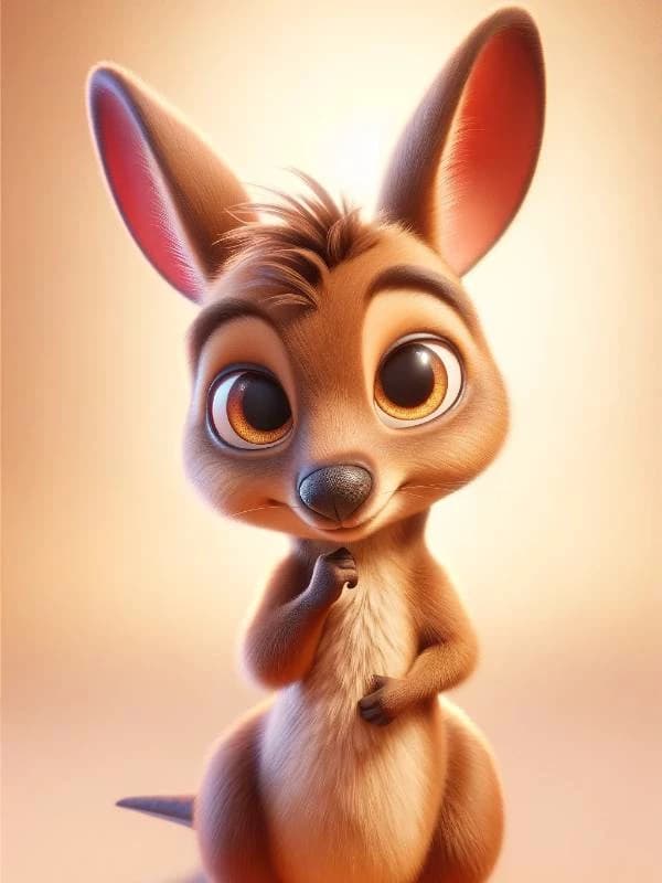 The little kangaroo is silly thumbnail