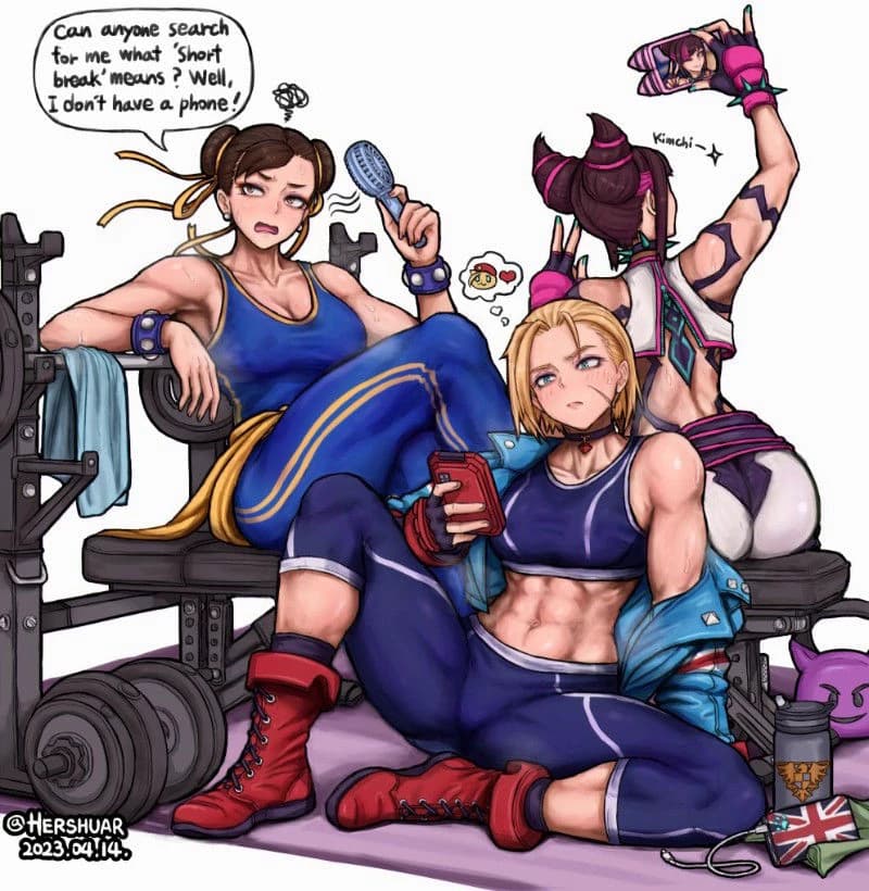 Chun-Li, Cammy, and Juri Your Mentors thumbnail