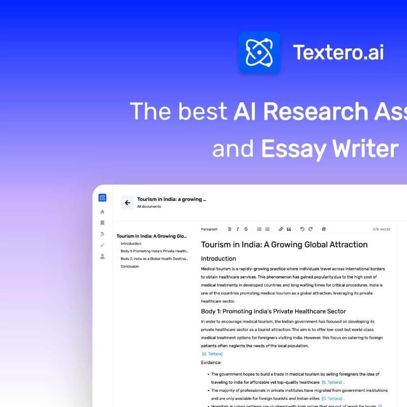 AI Essay Writer by Textero.ai thumbnail