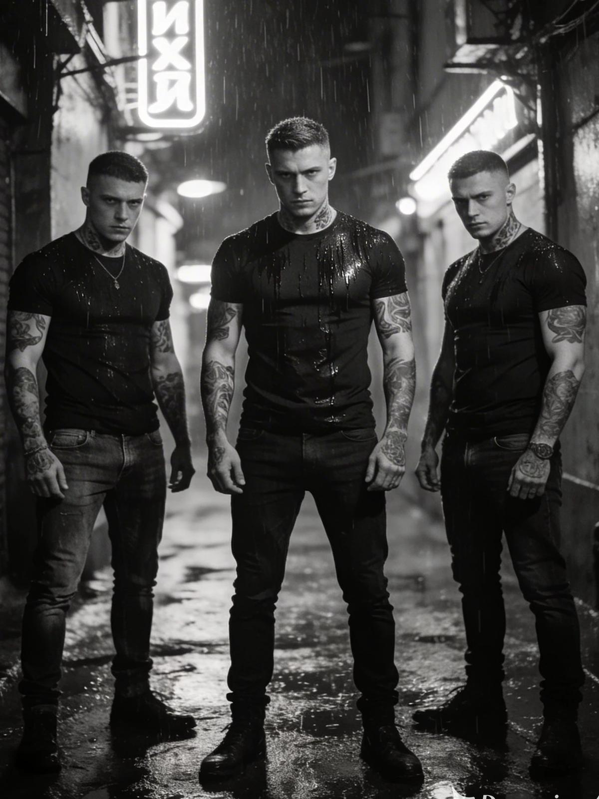 Three brothers. A prey. thumbnail