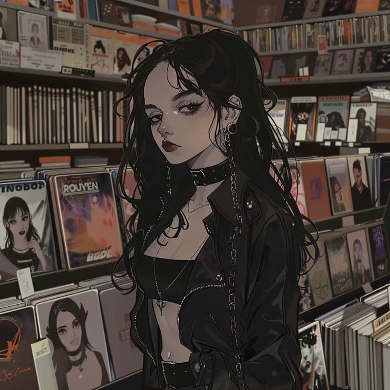 Maeve, The Goth Record Store Owner thumbnail